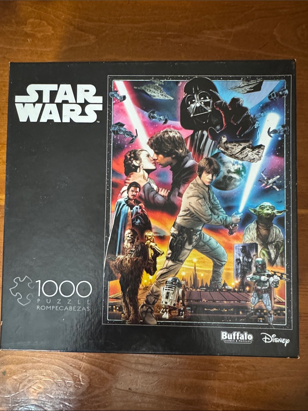 Star Wars 1000 Piece Jigsaw Puzzle Like New! Buffalo- Disney+